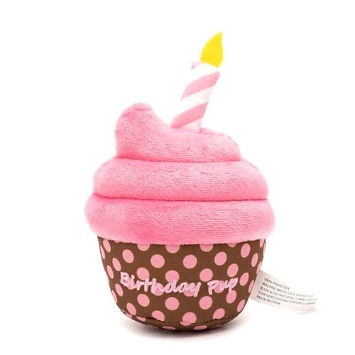 Worthy Dogs - Birthday Cupcake Toy